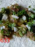 Taco de Chamorro en salsa verde