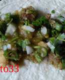 Taco de Chamorro en salsa verde