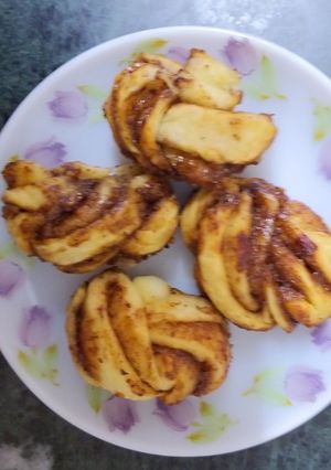 பனங்கற்கண்டு  சினமன் ரோல் செய்முறை முக்கிய புகைப்படம்