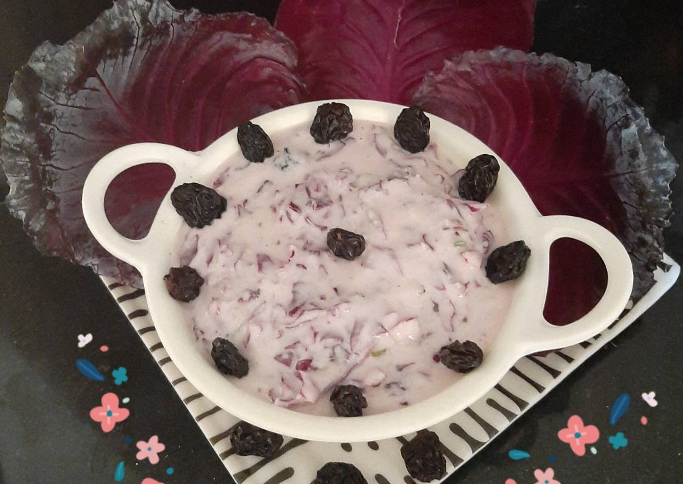 Purple Cabbage Raita
