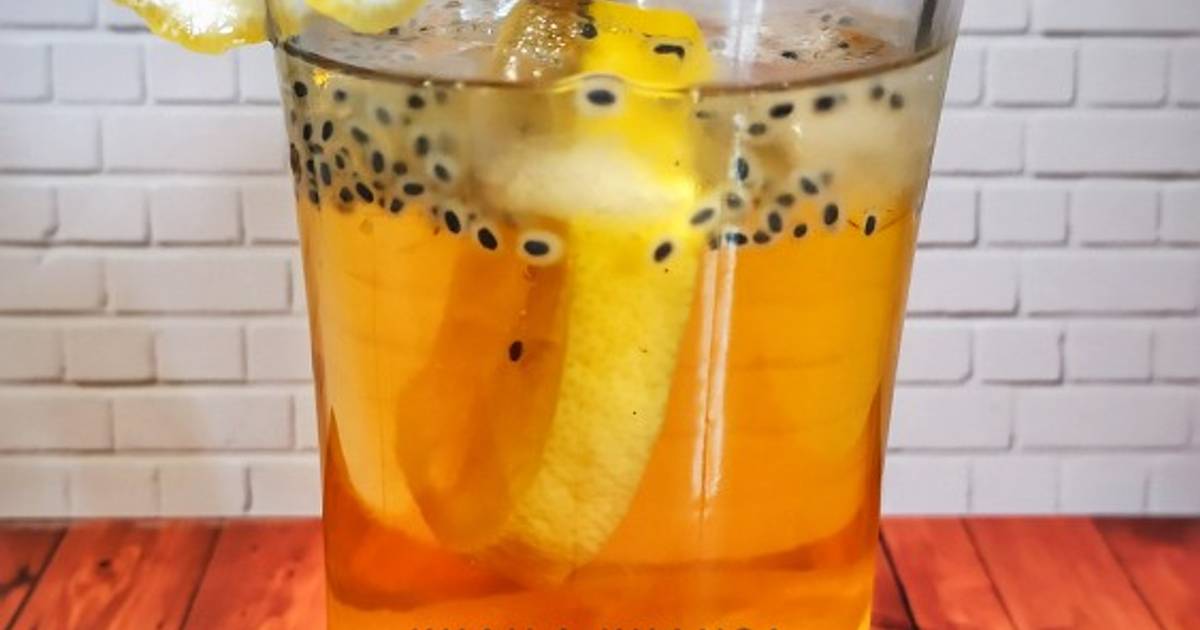 711 resep cara membuat lemon tea enak dan sederhana ala