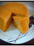Pudín de pan con zanahoria y manzana