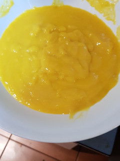 Una foto de Coulis de mango