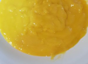 Una foto de Coulis de mango
