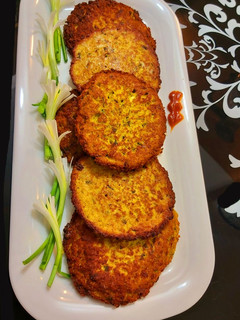 عکسی از دستور کوکو کدو سبز و سیب زمینی