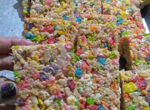 Una foto de Barritas rice crispy