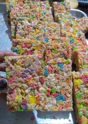 Una foto de Barritas rice crispy
