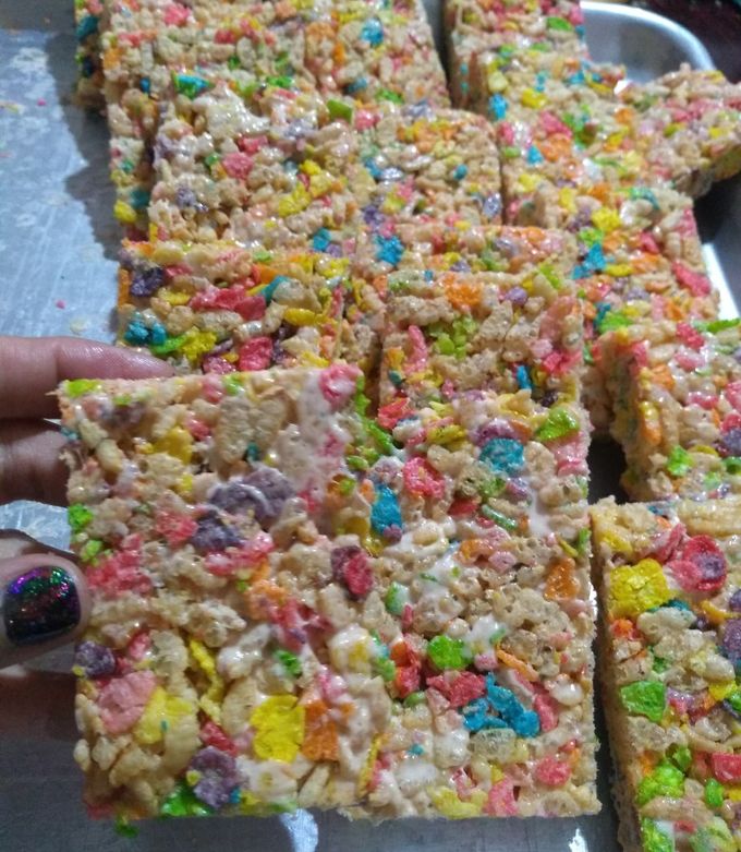 Una foto de Barritas rice crispy