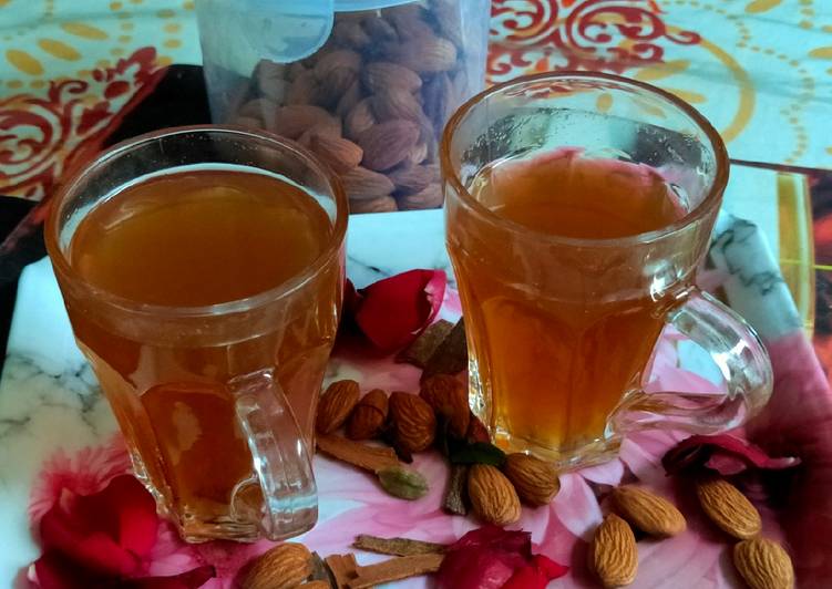 Recipe of Award-winning Kashmiri kahva tea