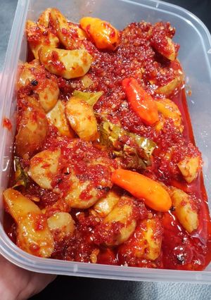 Foto resep Sambel jengkol pedas mantul