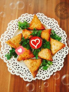 عکسی از دستور سمبوسه پیتزایی