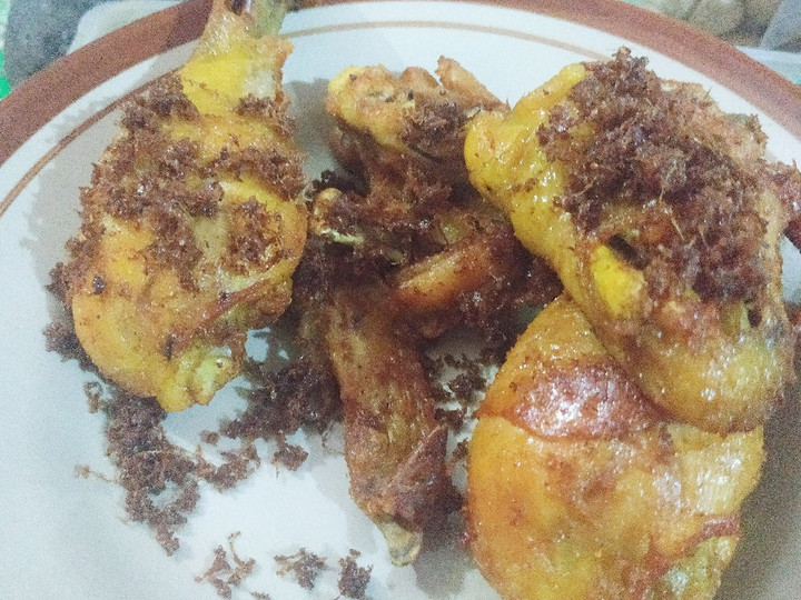 Cara Gampang Membuat Ayam Goreng Serundeng Anti Gagal