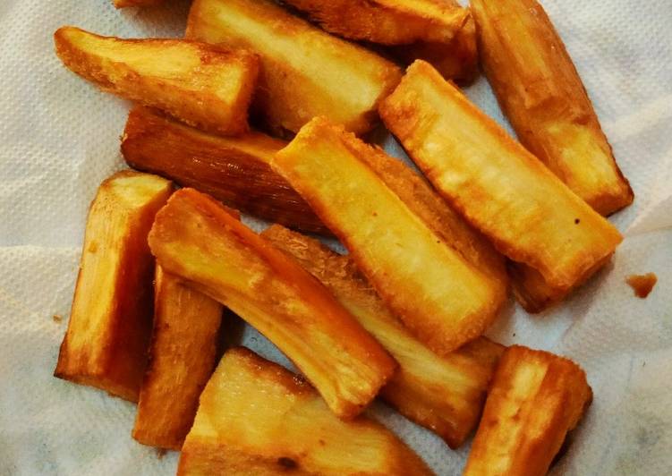 Recipe of Perfect Deep Fried cassavas