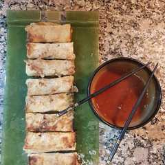 Una foto de Empanadas chinas o Arrolladitos Primavera