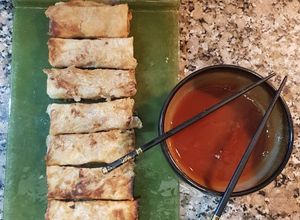 Una foto de Empanadas chinas o Arrolladitos Primavera