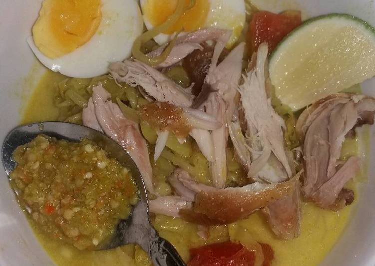 Bagaimana Membuat Soto Ayam Santan Anti Gagal