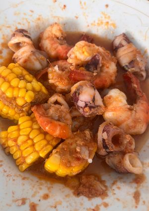 Foto resep Seafood Saus Padang