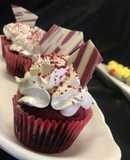 Red velvet cupcake (eggless)