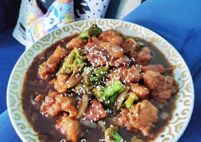 Ayam Saus Teriyaki Simple