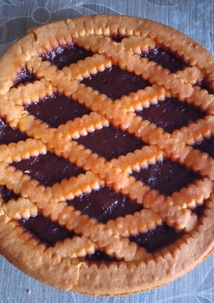 Пирог с брусникой