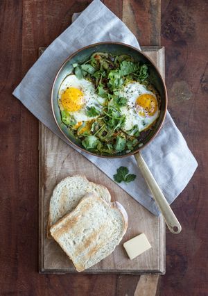 A picture of Rich's Eggs Masala.