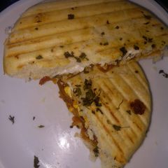 A picture of Paneer kulcha.
