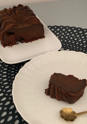 Une photo de Gâteau au chocolat à la crème