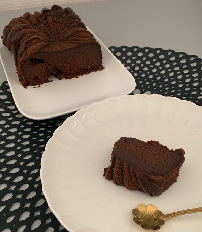 Une photo de Gâteau au chocolat à la crème