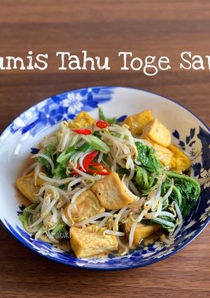 Foto resep Tumis Tahu Tauge Sawi