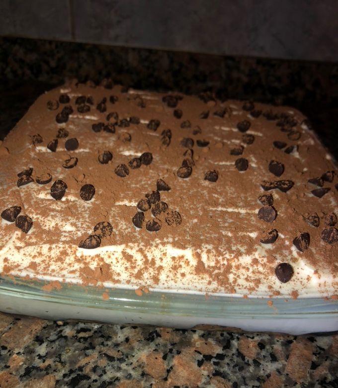Una foto de Tiramisú sin huevos😋