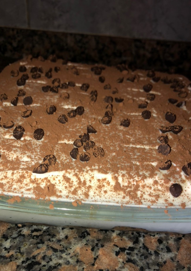 Una foto de Tiramisú sin huevos😋