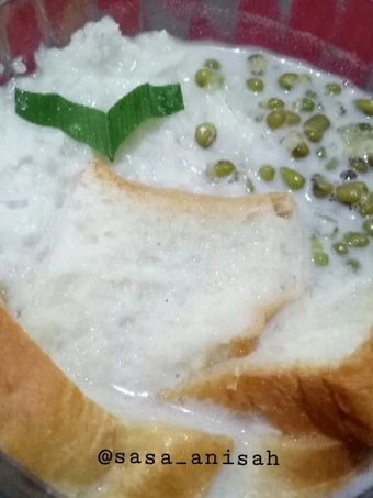 Langkah Mudah untuk Menyiapkan Resep Angsle kacang hijau, ketan dan Roti - Simpel yang Bikin Ngiler Anti Ribet, Mantap