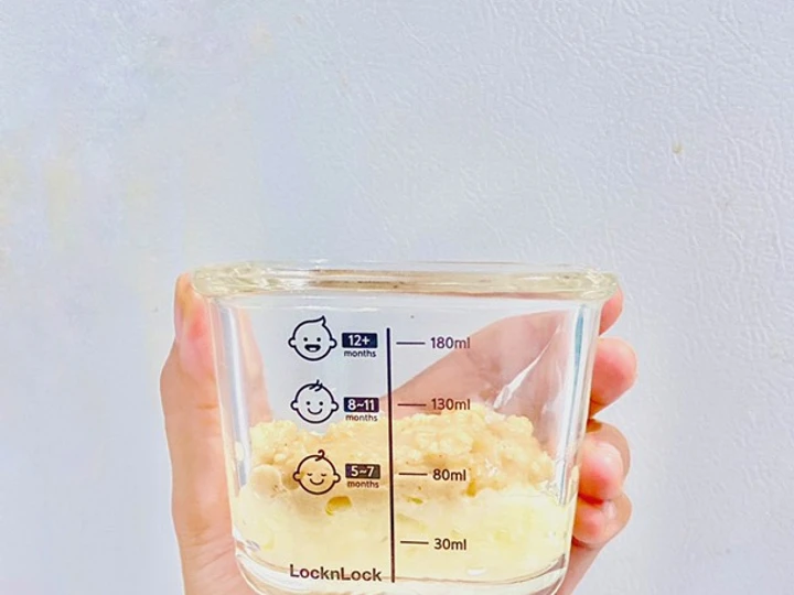 Cara Mudah Menyiapkan Resep Rice butter + cheesy dory shrimp - MPASI yang Enak Banget Anti Ribet, Bisa Manjain Lidah