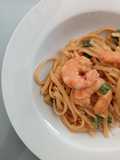 Linguinie aux crevettes