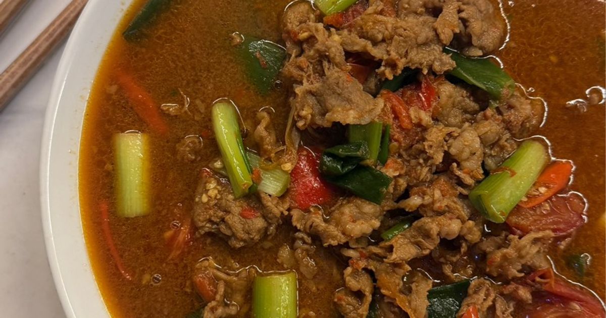 Tumis Daging Tongseng Simple