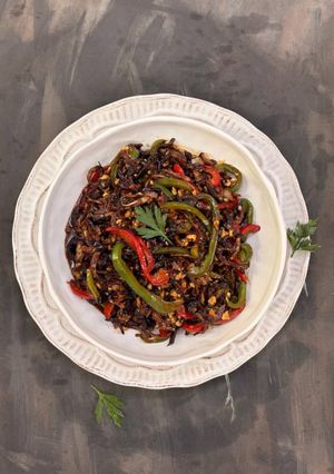 عکسی از دستور بادنجانیه (سالاد بادمجان عراقی)