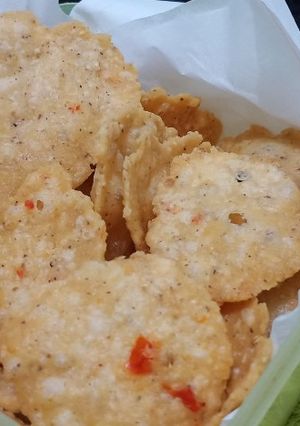 Foto resep Gegetas / keripik beras / keripik dolar / getas cilegon