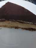 Tarta de mousse de turrón