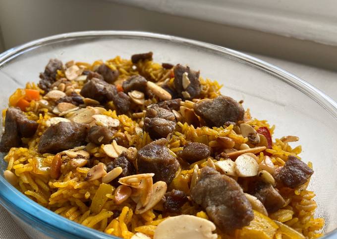 Steps to Make Super Quick Homemade Kabsa spices + Kabsa rice - Saudi ...
