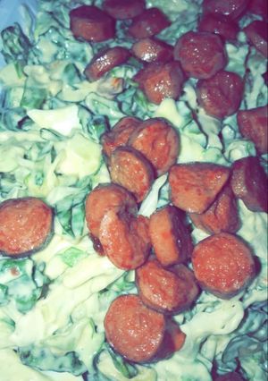 صورة لوصفة سلطة خس على طريقتي✨🌙