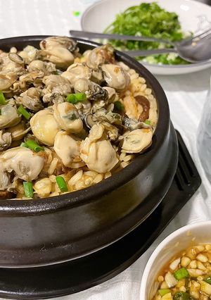 รูปของ ข้าว(risotto)อบหอยนางรม🦪