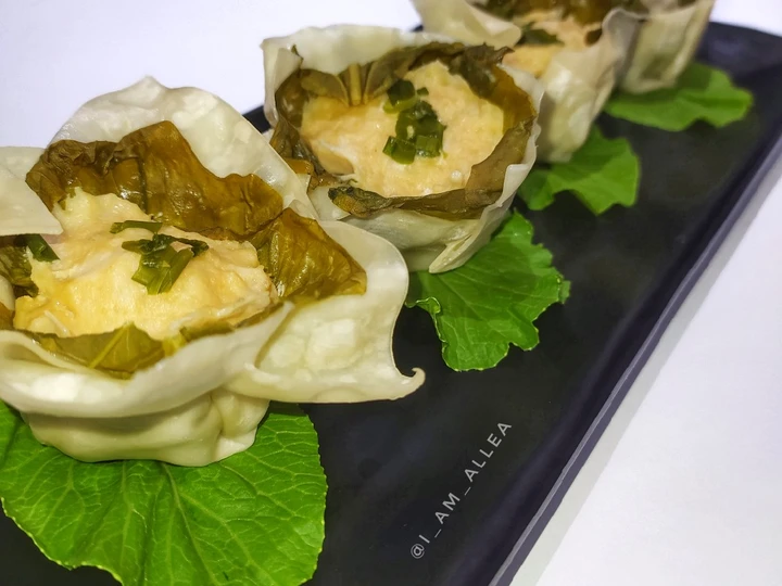 Cara Mudah Membuat Resep Dimsum Ayam Lapis Sawi yang Enak Banget Anti Ribet, Sempurna