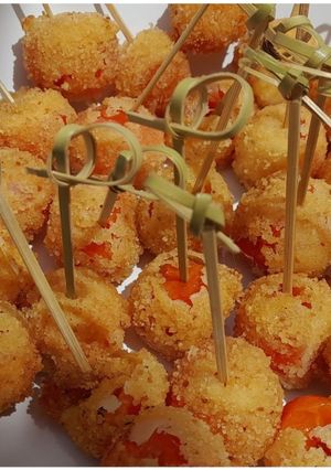 Foto principal de Tomatitos rellenos y fritos