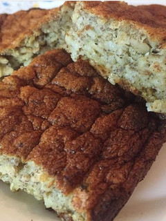 Una foto de Budín de Banana low carb