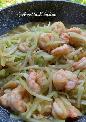 Foto resep Tumis Udang Labu Siam