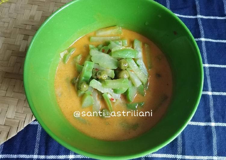 Sayur labu siam takokak /rimbang