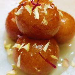 Vanilla Gulab Jamun A picture of Vanilla Gulab Jamun.