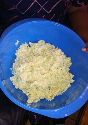 A picture of Potato salad.