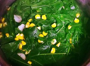 Foto resep Sayur Bening Bawang putih Daun Gedi