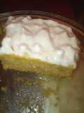 Merengue con almíbar de cambur